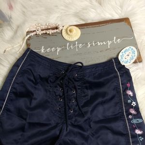 NWT Vintage OP Nylon Athletic Shorts Junior 9